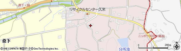岡山県津山市戸脇1106周辺の地図