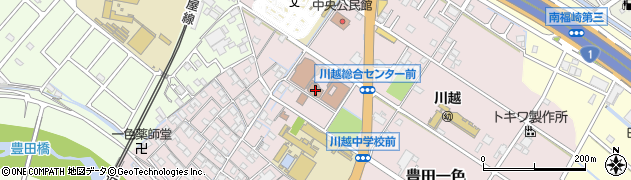 川越町社会福祉協議会周辺の地図