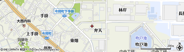愛知県刈谷市今岡町弁天30周辺の地図