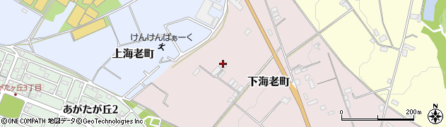 三重県四日市市下海老町44周辺の地図