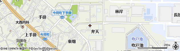愛知県刈谷市今岡町弁天29周辺の地図