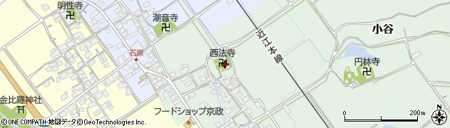 滋賀県蒲生郡日野町小谷32周辺の地図