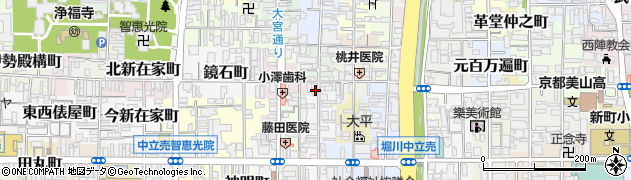 京都府京都市上京区飛弾殿町152周辺の地図
