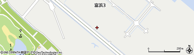 愛知県弥富市富浜周辺の地図