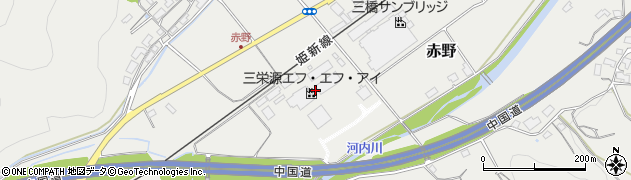 三栄源エフ・エフ・アイ株式会社　岡山工場周辺の地図