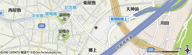 愛知県豊田市鴛鴨町郷上203周辺の地図