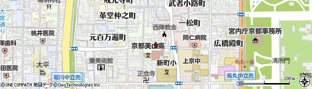 京都府京都市上京区元真如堂町368周辺の地図