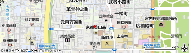 京都府京都市上京区元真如堂町356周辺の地図