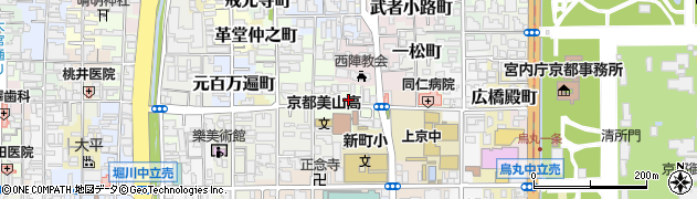 京都府京都市上京区元真如堂町370周辺の地図