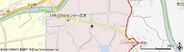 岡山県津山市戸脇1177周辺の地図