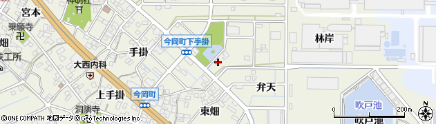 愛知県刈谷市今岡町弁天6周辺の地図