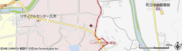 岡山県津山市戸脇1299周辺の地図