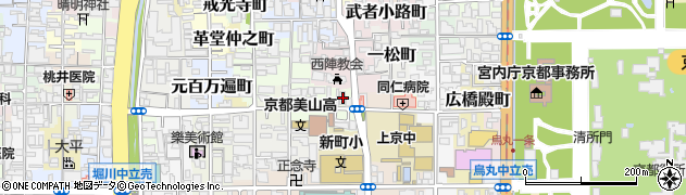 京都府京都市上京区元真如堂町376周辺の地図