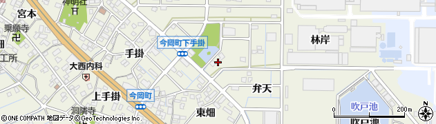 愛知県刈谷市今岡町弁天7周辺の地図
