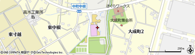 地域文化広場周辺の地図