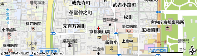 京都府京都市上京区元真如堂町357周辺の地図