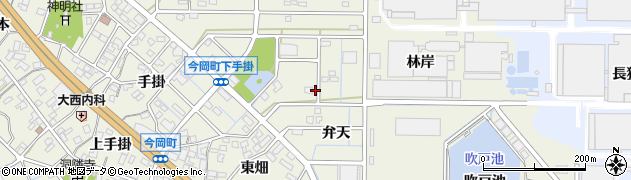 愛知県刈谷市今岡町弁天14周辺の地図