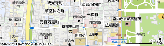 京都府京都市上京区元真如堂町502周辺の地図