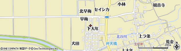 京都府亀岡市保津町（下大年）周辺の地図