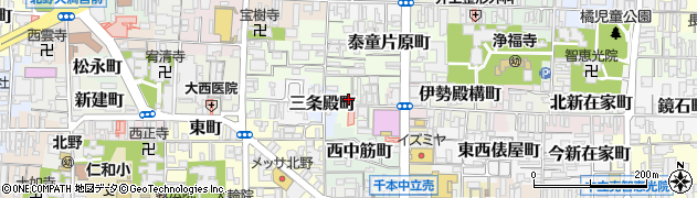 京都府京都市上京区烏丸町周辺の地図