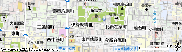 京都府京都市上京区泰童町279周辺の地図