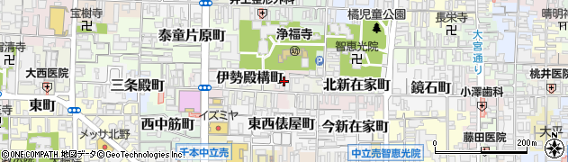 京都府京都市上京区泰童町281周辺の地図