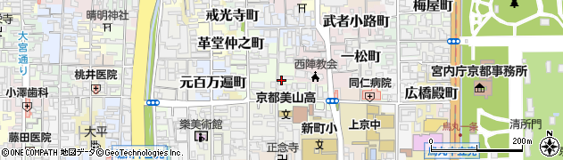 京都府京都市上京区元真如堂町354-2周辺の地図