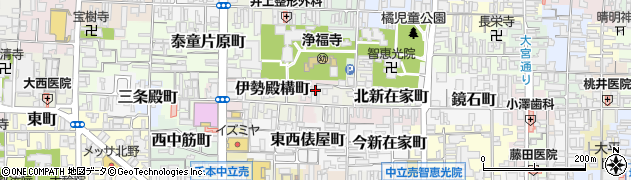 京都府京都市上京区泰童町283周辺の地図