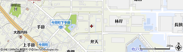 愛知県刈谷市今岡町弁天17周辺の地図