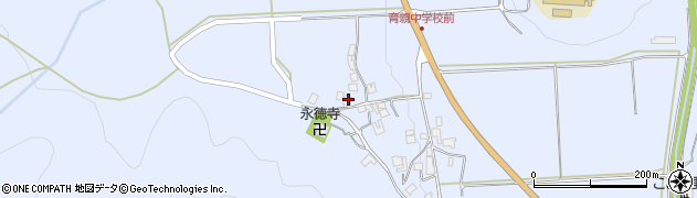 京都府亀岡市本梅町中野（寺垣内）周辺の地図