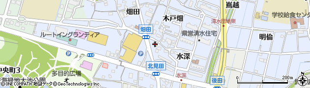 ファミリーマート東海北見田店周辺の地図