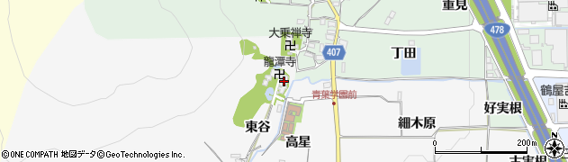 京都府亀岡市稗田野町太田東谷40周辺の地図