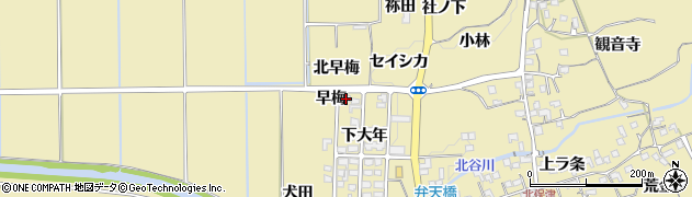 京都府亀岡市保津町早梅周辺の地図