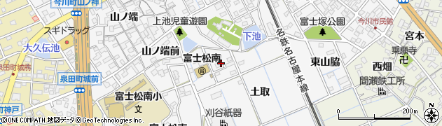 愛知県刈谷市今川町土取46周辺の地図