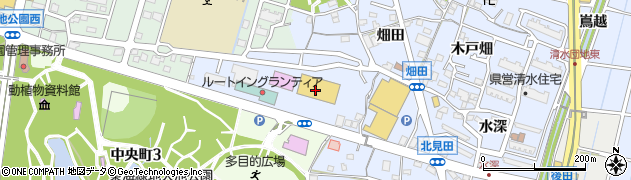 西松屋東海荒尾店周辺の地図