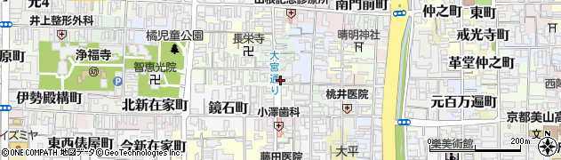 京都府京都市上京区石薬師町707周辺の地図