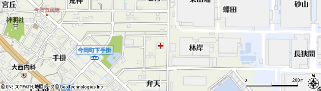 愛知県刈谷市今岡町弁天22周辺の地図