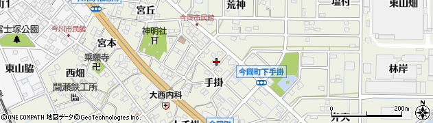 愛知県刈谷市今岡町周辺の地図