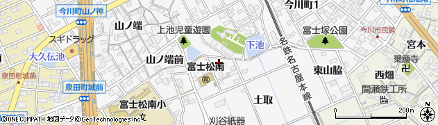 愛知県刈谷市今川町土取59周辺の地図