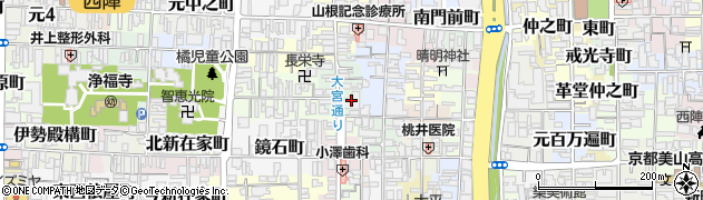 京都府京都市上京区石薬師町699周辺の地図
