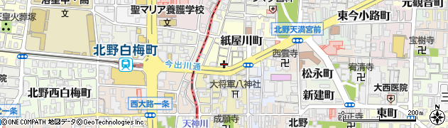洛和会医療介護サービスセンター北野白梅町店周辺の地図