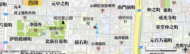 京都府京都市上京区石薬師町697周辺の地図