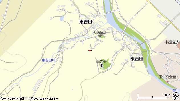 〒709-4314 岡山県勝田郡勝央町東吉田の地図