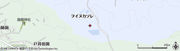 愛知県岡崎市宮石町ヲイヌカソレ周辺の地図