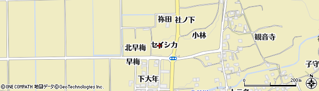 京都府亀岡市保津町（セイシカ）周辺の地図