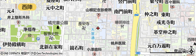 京都府京都市上京区石薬師町689周辺の地図