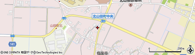 草津山田郵便局 ＡＴＭ周辺の地図