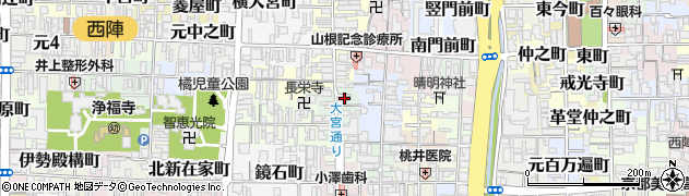 町家の学習塾　吉村塾周辺の地図