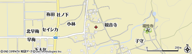 京都府亀岡市保津町（観音寺）周辺の地図