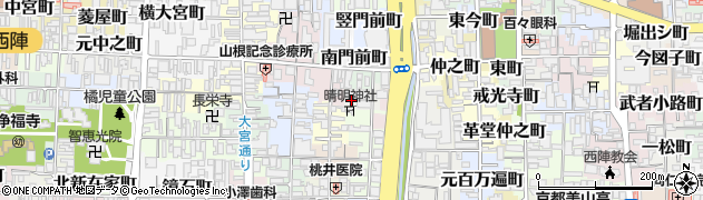 京都府京都市上京区徳屋町周辺の地図